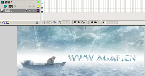 Flash教程:制作文字波动视觉特效_脚本之家jb51.net转载