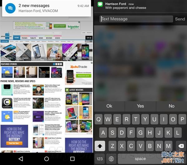 海量图：iOS 8.1对比Android 5.0