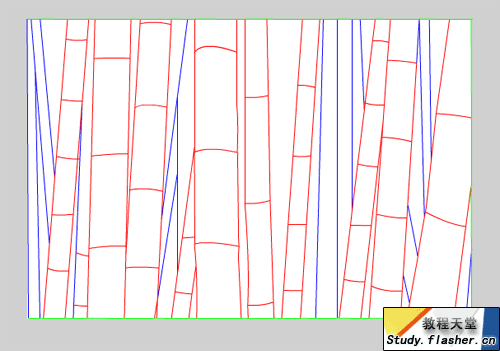 Flash8模糊滤镜绘制逼真青翠竹林__脚本之家jb51.net网络整理