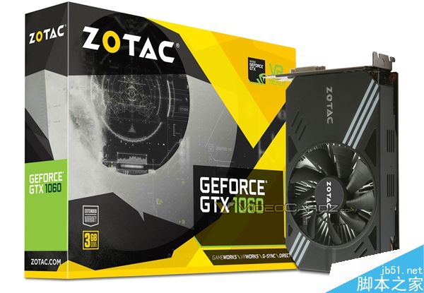 1599元大杀RX 480!GTX 1060 3G正式发布
