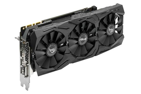 超级卡皇 华硕ROG STRIX GTX1080Ti问世