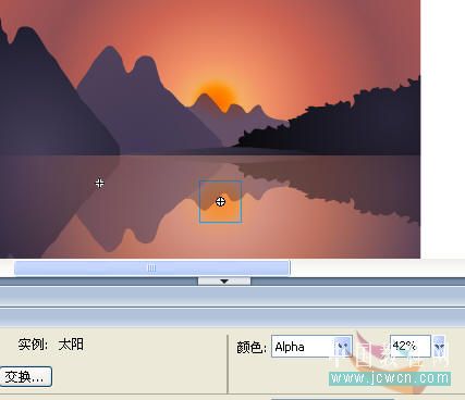 Flash实例教程:唯美渔舟唱晚