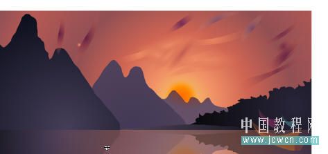 Flash实例教程:唯美渔舟唱晚