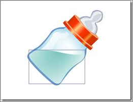 Flash CS3快速打造小奶瓶图标（图三十五）
