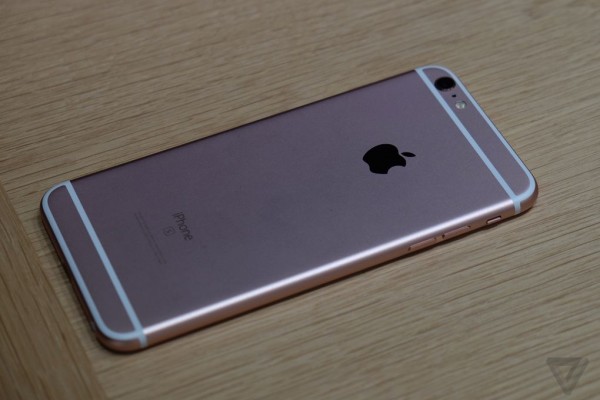 图为玫瑰金iPhone6s图片