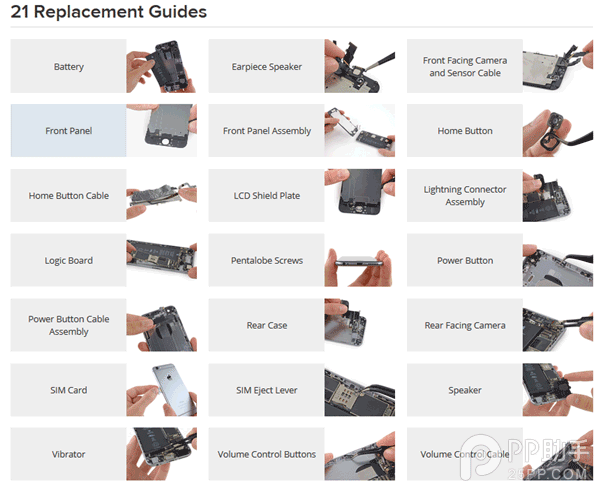 动手党福利大放送：iPhone6的21个维修指南