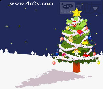 Flash教程：制作卡通风格的圣诞树,PS教程,思缘教程网
