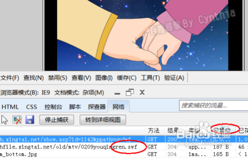 如何下载网页中的flash动画