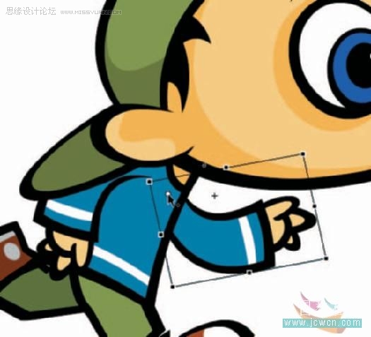 Flash cs3鼠绘教程：铰连身体部分,PS教程,脚本之家教程网