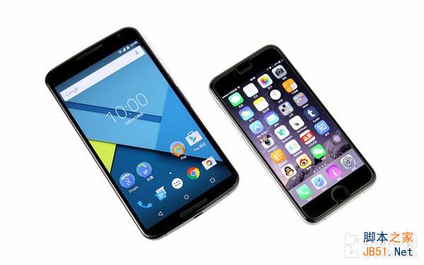  MOTO Nexus 6对比iPhone 6 