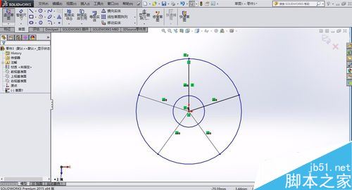 solidworks怎么绘制五角星？solidworks五角星制作教程