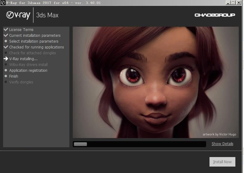 vray for 3dmax2017怎么安装？vray for 3dmax2017安装汉化教程