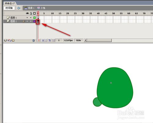 怎么用FLASH画天天连萌中的小兔