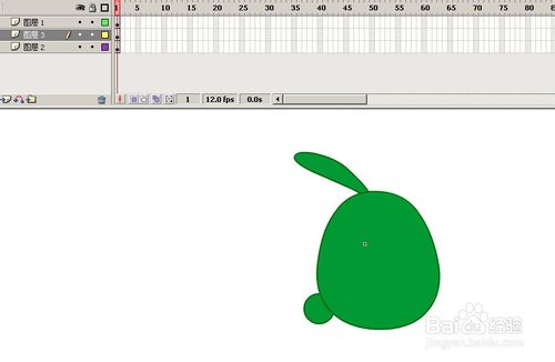 怎么用FLASH画天天连萌中的小兔