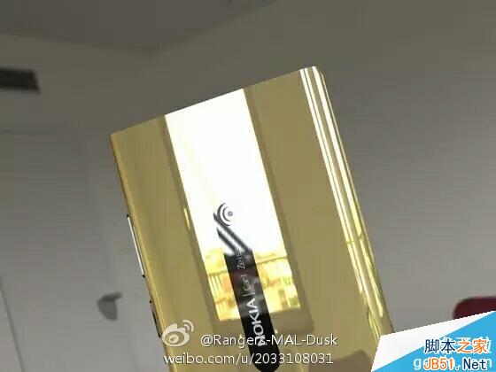 土豪金版Lumia 920曝光：亮瞎眼