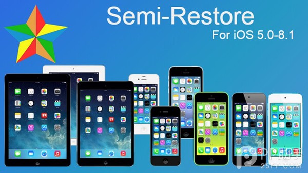 平刷神器Semi-Restore更新支持iOS8.1