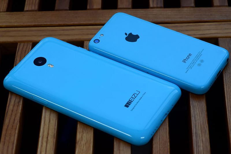 太像了！魅蓝Note和iPhone5C外观细节对比