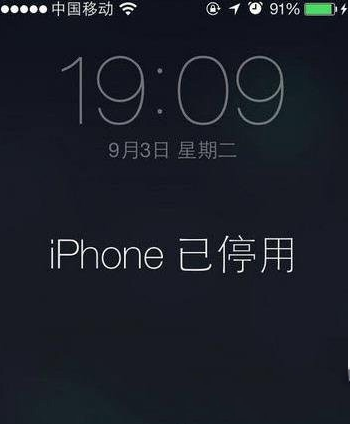 iphone输错密码已停用怎么办?iphone输错密码被停用解决方法