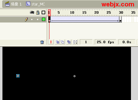 Flash8轻松制作星空飞越动画特效