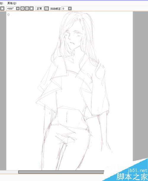 SAI如何厚涂绘画？SAI厚涂上色技巧