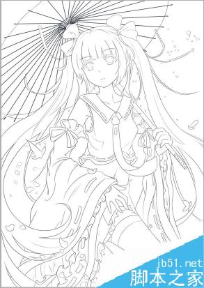 sai如何制作逆光效果？sai逆光上色教程