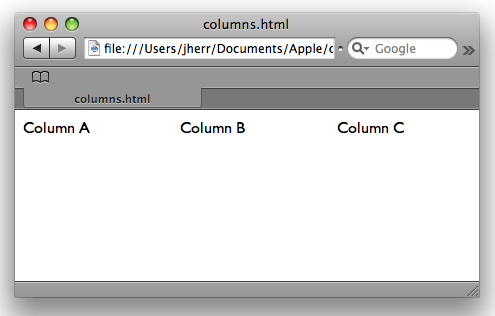 Multiple columns done the easy way