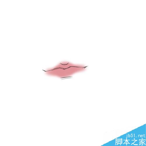 SAI怎么给嘴唇上色制造立体感？sai嘴唇上色教程