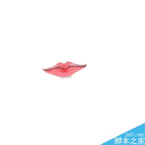 SAI怎么给嘴唇上色制造立体感？sai嘴唇上色教程