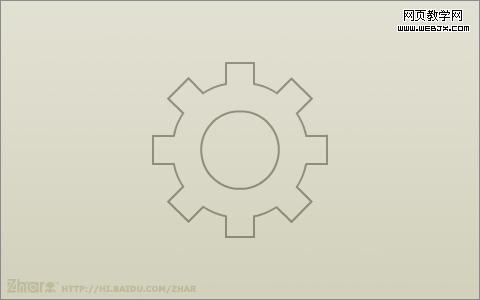 Flash旋转复制和对齐工具绘制齿轮图标_脚本之家
