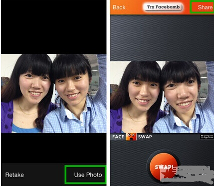 face swap怎么用 face swap脸部交换使用教程