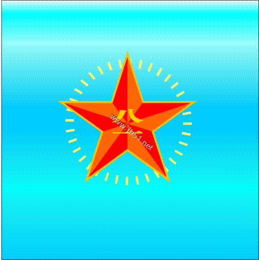 CDR X4制作光芒五星动画 CDR也能做动画 三联教程