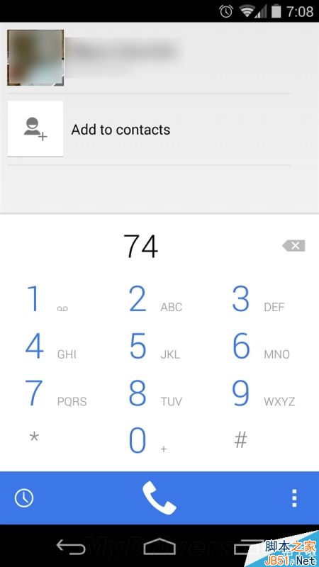Android 4.4.3抢鲜看：拨号界面更人性化
