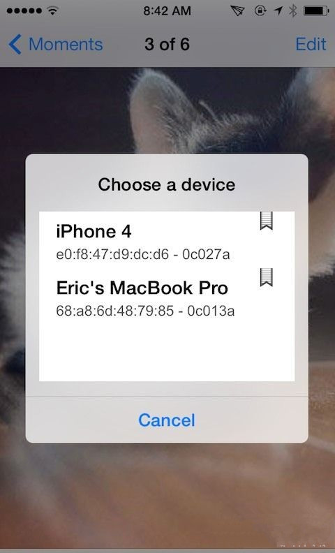 iPhone也能用蓝牙了 iOS8.1.2越狱插件AirBlue Sharing更新
