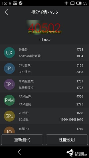 800元价差欲以下犯上 魅蓝Note对比MX4 