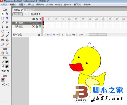 如何利用flash绘制出图片中的图画