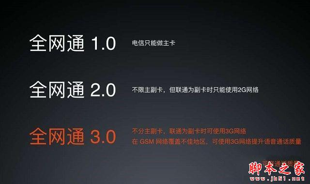 全网通3.0是什么意思?全网通3.0和2.0区别