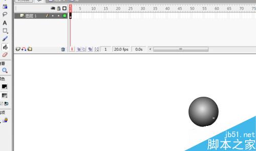 跳动的小球—FLASH软件