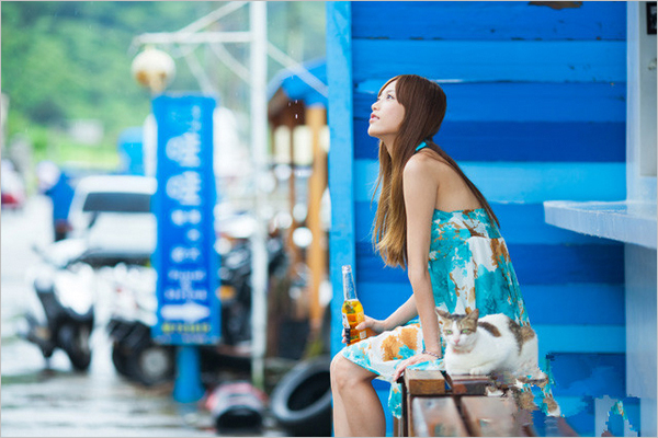 午后斜阳与夕阳