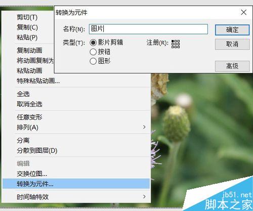 flash按钮控制实例——改变图片大小深浅