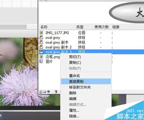 flash按钮控制实例——改变图片大小深浅