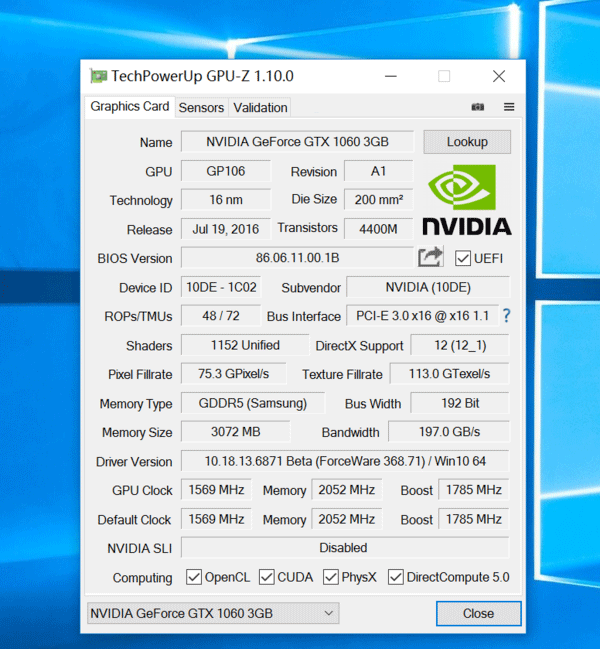 GTX1060 3GB版怎么样 GTX1060 3GB版首发评测