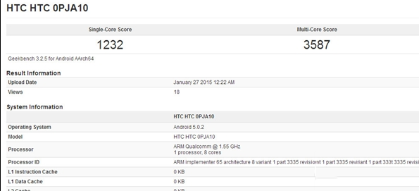 htc one m9跑分是多少？htc one m9跑分评测
