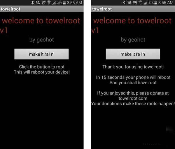 towelroot一键root教程 towelroot使用方法(附下载)1