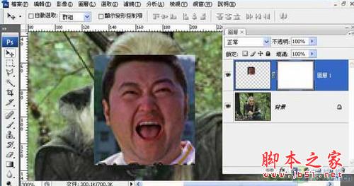 Photoshop移花接木教程 恶搞人面合成 