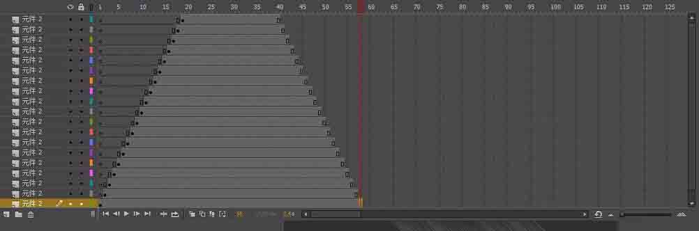 flash制作漂亮的羽毛扇子