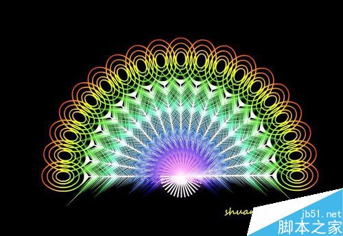 flash制作漂亮的羽毛扇子