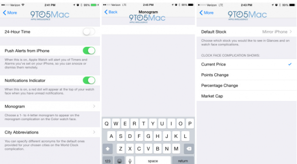 用iPhone来解锁 Apple Watch伴侣应用曝光 