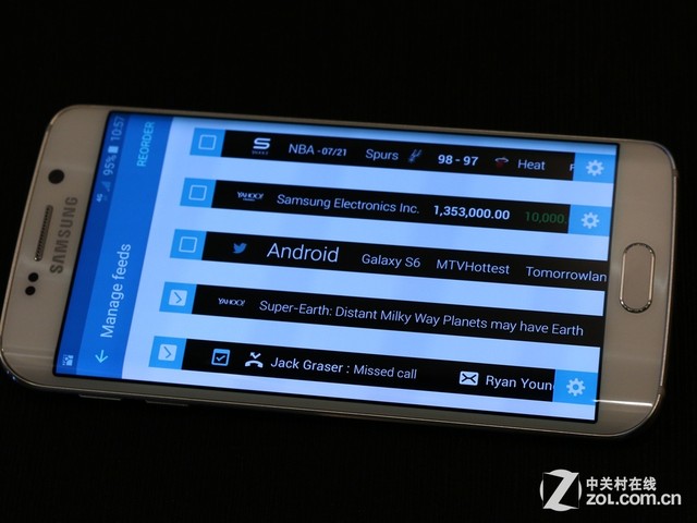 惊艳双曲面屏 三星GALAXY S6 Edge速评 