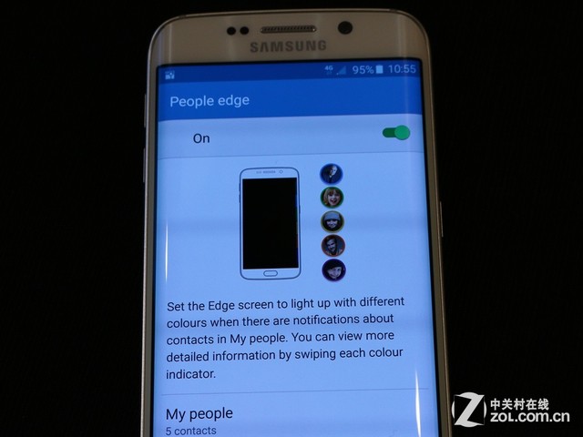 惊艳双曲面屏 三星GALAXY S6 Edge速评 