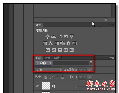 PS图层名称输入框